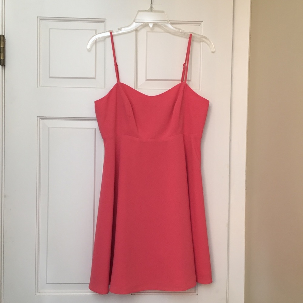 Forever21 Coral Skater Dress